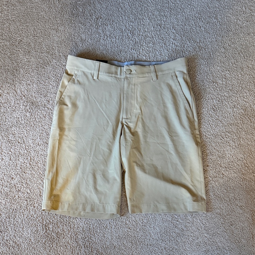 Adidas Men Khaki Golf Shorts
